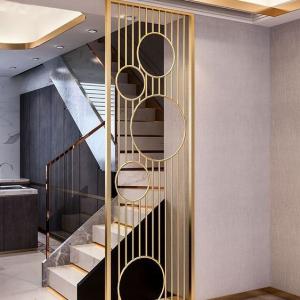 China Customized Indoor Decorative Room Partition Modern Metal Frame Structure Panels supplier