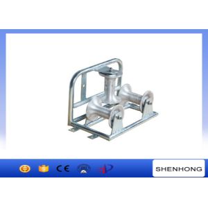 Câble de masse faisant le coin triple tirant le rouleau avec des roues d'alliage d'aluminium