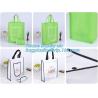 High Quality Custom Printing Recyclable Laminated PP Non Woven Bag, Customized LOGO print recycled foldable non woven ba