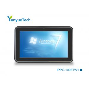 10.1" Panel PC , capacitive touch screen ,  industrial touch panel PC computer , J1900 , 2LAN , 6COM , IPPC-1206TW1