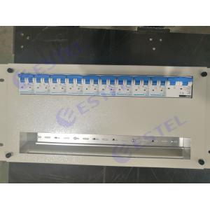China DIN Rail 5U Telecom Rectifier With 10 Way Circuit Breakers supplier
