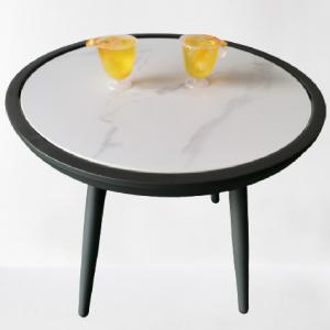 Hot selling good price modern coffee table white Standard wholesale price round coffee table---6230