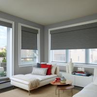 China Top Down Opening SGS Motorized Sun Shade Roller Blinds on sale
