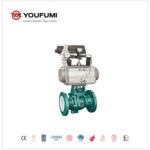 OEM Flange PFA Lined Ball Valve