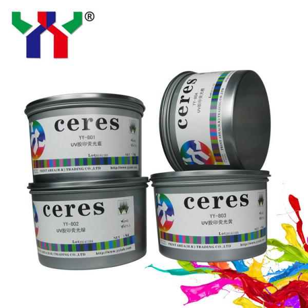 Hot Sale Ceres YT-802 Fluorescent Offset Printing Ink Green