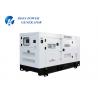 Low Fuel Consumption Industrial Silent Running Diesel Generators Water Cooled