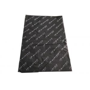 Black Bulk Tissue Paper ,Convenient Flower Wrapping Paper With Logo Printed