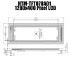 China 7,84 дисплей 1280x400 MCU IPS TFT LCD стиля Адвокатуры дюйма для монитора автомобиля wholesale
