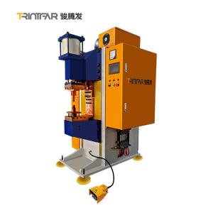China Compressor Upper Cover Screw And Nut Spot Welder Resistance Point Welding Machine supplier