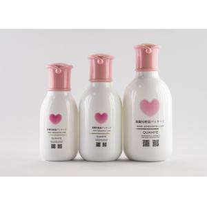 Cute 500ml Baby Body Wash Plastic Bottle With Lotion Pump Flower Shape Cap ISO9001