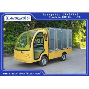 China 2 Passengers Golf Food Cart  Loading 900kgs / Electric Freight Car With Door supplier