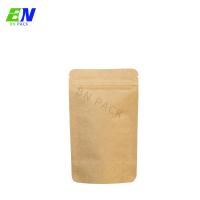 China In Stock Biodegradable Bag compostbale Stand Up No Printing Stock Pouch For Food Packaging on sale