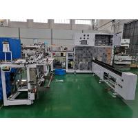 China Automated Sanitary Pads Packaging Machine , High efficient , Making bag online , servo control on sale