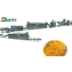 China CE Approved Corn Snacks Food Double Screw Extruding Line Manufacturer supplier