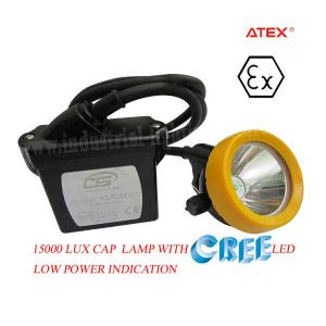 China KL5LM Waterproof Mine Safety LED Mining Lamp 3.7V 15000 Lux , Rechargeable Mining Lamp supplier