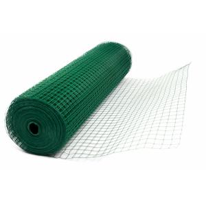 PVC Coated 1x1in Hole Chicken Mesh Fencing
