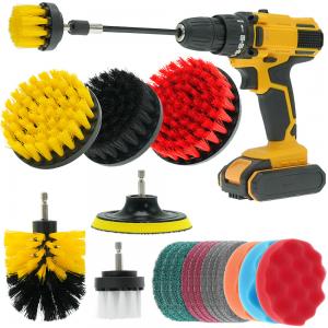 ODM Electric Power Drill Brush Attachment Set For Bathroom Kitchen Surface 20PC