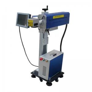 China Optical Lens Laser Coding Machine Co2 Laser Printer 80mmx80mm Engraving Area supplier