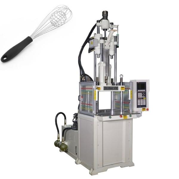Vertical Plastic Injection Moulding Machine For Making Egg Beater