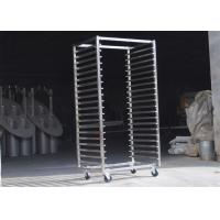 China Customized Food Grade Fda Stainless Steel Rack Trolley on sale