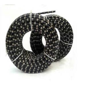 China 10.5MM 11MM Granite Cutting Diamond Wire Saw For Cut Concrete supplier