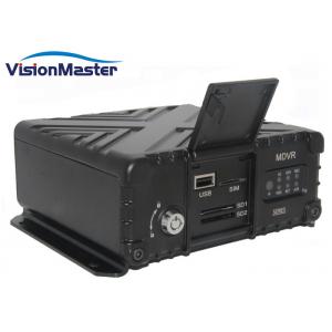 Side View Vehicle CCTV Camera 1080P Mobile DVR Truck DVR 3G 4G Wifi GPS Black Color