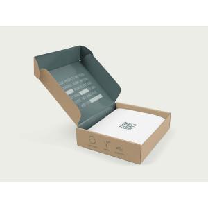Kraft Paper Mailer Shipping Box ISO9001 Custom Printed Gift Box