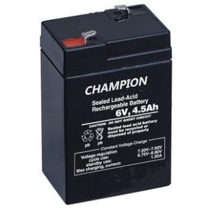 Sealed Rechargeable 6V 4.5AH Lead Acid Battery Emergency Light Battery ISO / CE