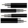 Welded Aluminum Tube QR 540 Trunk Coaxial Cable , 3.15mm CCA with PE Jacket