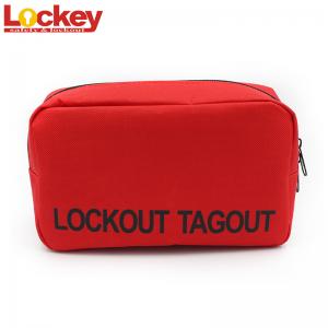 China Waterproof Nylon Fabric Lockout Bag Mini Personal Safety For Portable supplier