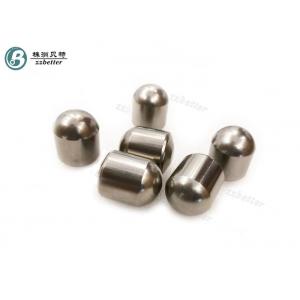China High Hardness Spherical Tungsten Carbide Buttons For Mining , Long Life supplier