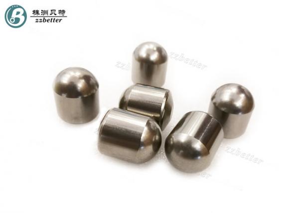 High Hardness Spherical Tungsten Carbide Buttons For Mining , Long Life