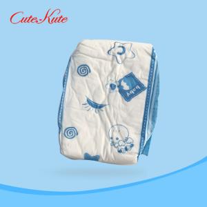 China Disposable Leak Guard Protection Diaper Unisex With Fluff Pulp Core supplier