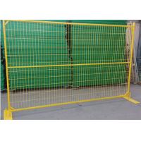 China Welded Temporary Fence Powder Coating with ISO9001 2015 Certification on sale