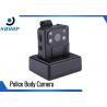 Wearable Police Body Cameras CMOS OV4689 Sensor With 360 Degree Rotatable Metal