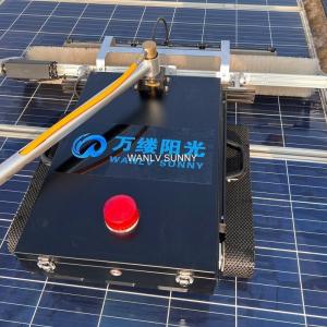 China Dry Cleaning/Washing Solar Panels Cleaning Robot Rubber Track supplier