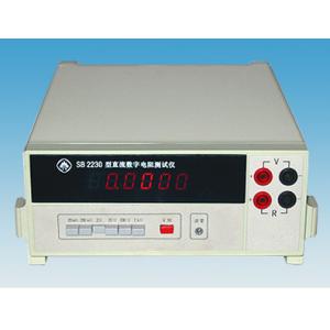 China DC Digital Electrical Resistance Testing Equipment 1μv - 2v Voltage Test Small Motors supplier