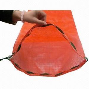 China drawstring pp tubular mesh bag for onion potato vegetable supplier