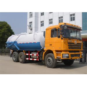 China Diesel 12CMB Euro 4 Gearbox 190HP Sewer Suction Truck supplier