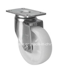 100mm Diameter Edl Medium 4" 150kg Plate Swivel PA Caster 5014-26 Heavy Load Capacity