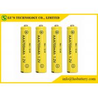 Baterías recargables de NICD AAA 700mah