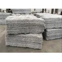 China Square Hole Pvc Coated Gabion Box Zinc Coated 220-270g on sale