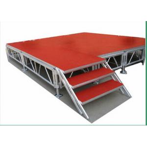 China Indoor Movable Stage Platform 1.22 X 1.22M Aluminum Height TUV supplier