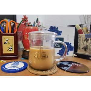 OEM Borosilicate Glass Mug For Hot and Cold Drinks Coffee Tea Chocolate Juice Water Milk Beer