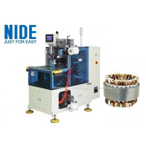 China Automatic Low Noise Stator Wire Lacing Machine Working Up And Down For Electric Motor supplier