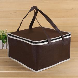 OEM Soft Insulated Cooler Bag 4 Size Brown Insulated Bag Stock Available