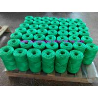 China Farm Package Green PP Hay Baler Twine UV Treated 333 M / KG 4.5KG Per Spool on sale