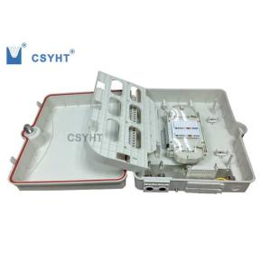 China Caixa terminal FTTH da fibra ótica plástica do ABS, 48 caixa terminal da distribuição do porto FTTH supplier