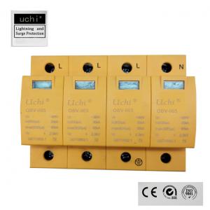 Imax 65kA Surge Protection Device IP20 With Four PE Location