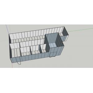 Customized Cold Chamber Freezer Room For Seafood Storage Walk In Cooler Panels For Commercial Industry